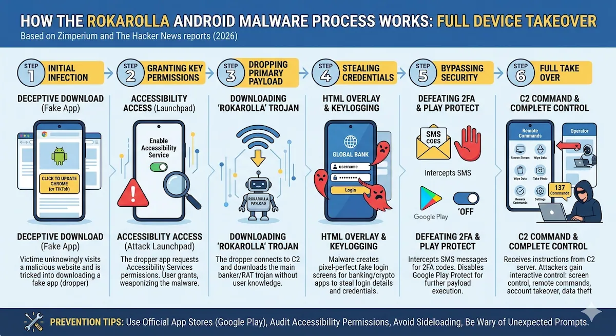 Rokarolla Android Process