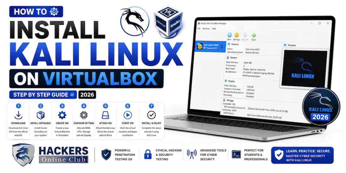 How to Install Kali Linux on VirtualBox