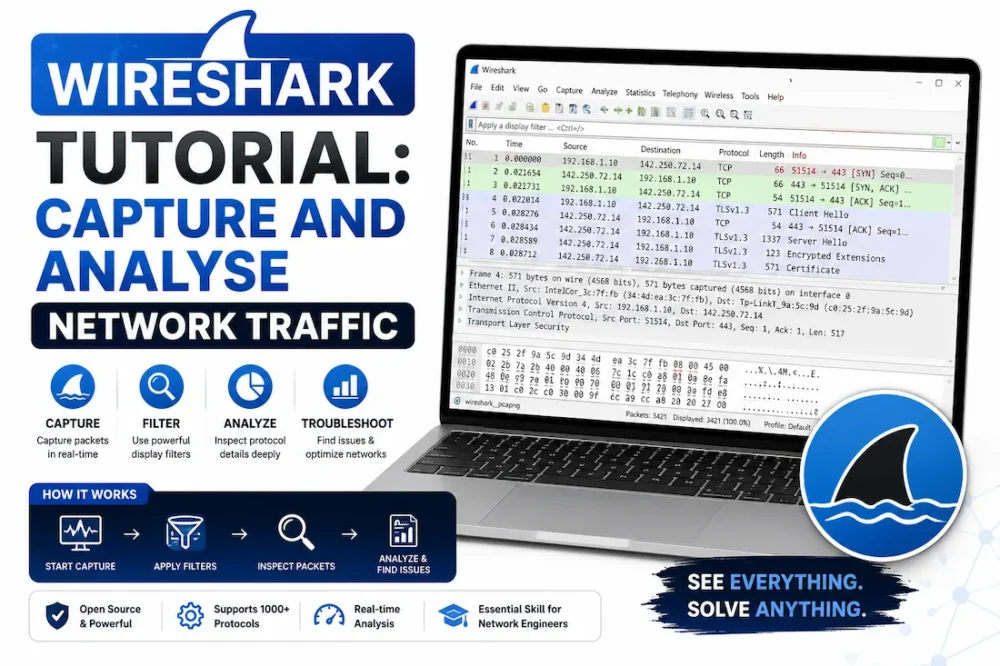 Wireshark Tutorial - Capture and Analysis