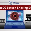 macOS screen sharing bug
