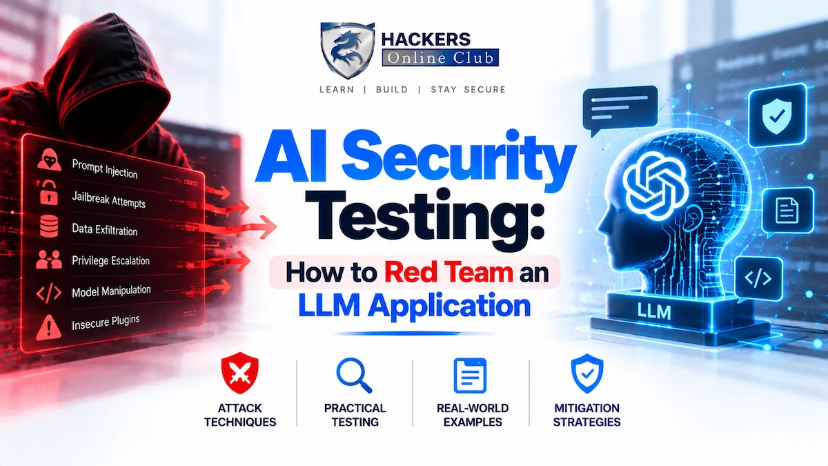 AI Security Testing: How to Red Team an LLM Application