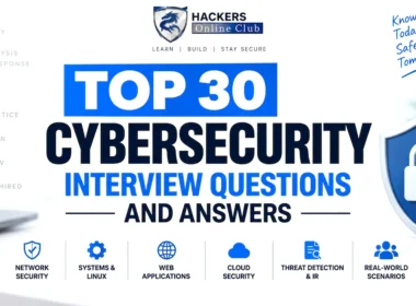 Cybersecurity Interview Questions