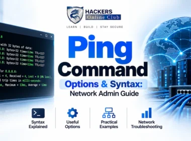 Ping Command Options Syntax