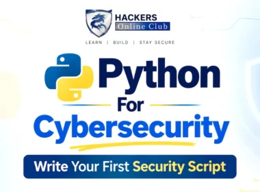 Python for cybersecurity