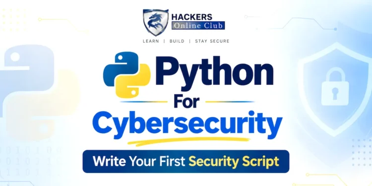 Python for cybersecurity