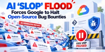 Google Halt Open Source Bug Bounties - AI “Slop” Flood 11 AI Report Flood Pauses Open-Source Bounties
