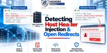 Detection Host header injection