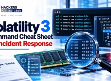Volatility 3 Command Cheat Sheet